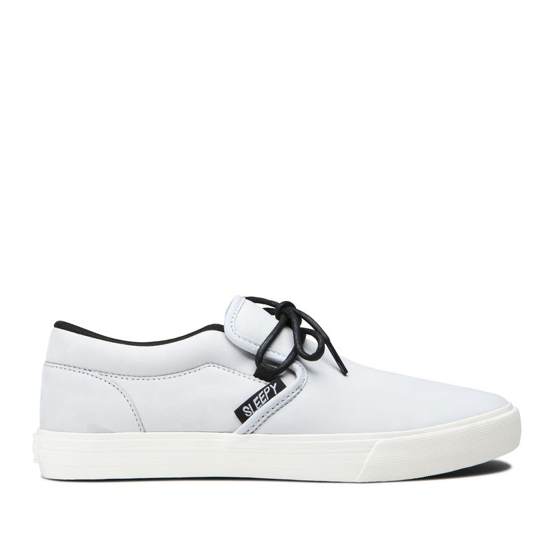 Supra Cuba Low Top Schuhe Damen - Weiß JCC64353